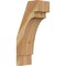 Ekena Millwork 6"W x 10"D x 22"H Merced Rough Sawn Knee Brace, Western Red Cedar BRC06X10X22MRC00RWR - alternate 1